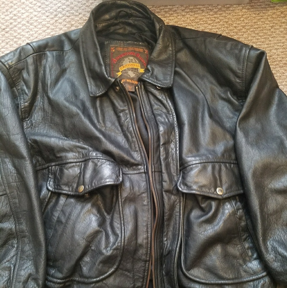 Wilson's leather coat